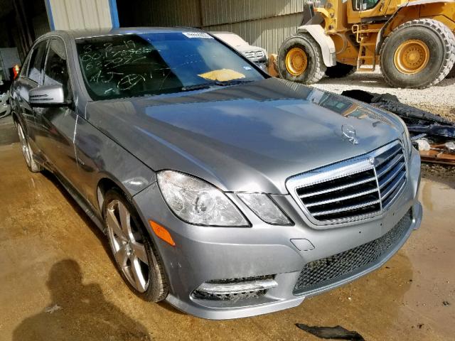 WDDHF5KB0CA637097 - 2012 MERCEDES-BENZ E 350 SILVER photo 1