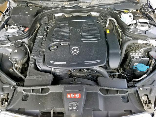 WDDHF5KB0CA637097 - 2012 MERCEDES-BENZ E 350 SILVER photo 7