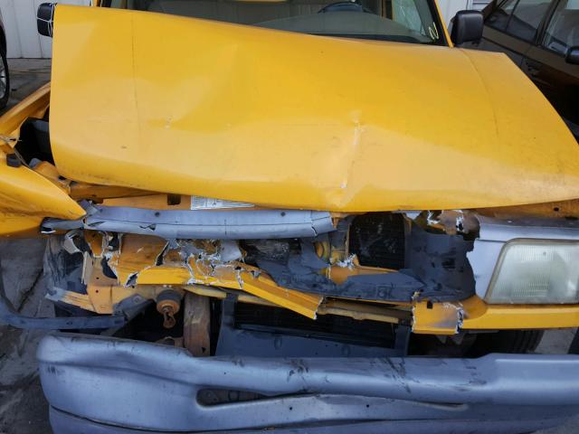 1FTCR10A9VUC57644 - 1997 FORD RANGER YELLOW photo 7