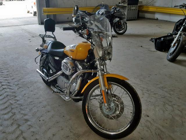 1HD4CJM315K404101 - 2005 HARLEY-DAVIDSON XL883 C YELLOW photo 1