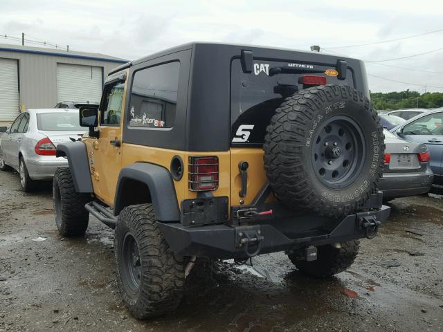 1C4AJWAG5DL626700 - 2013 JEEP WRANGLER S BROWN photo 3