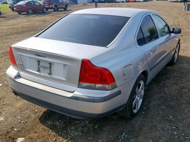 YV1RH52Y242421352 - 2004 VOLVO S60 R SILVER photo 4