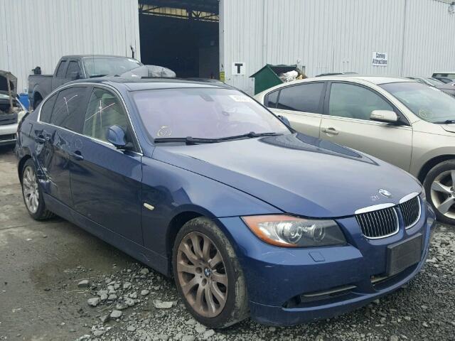 WBAVD33516KV66083 - 2006 BMW 330 XI BLUE photo 1