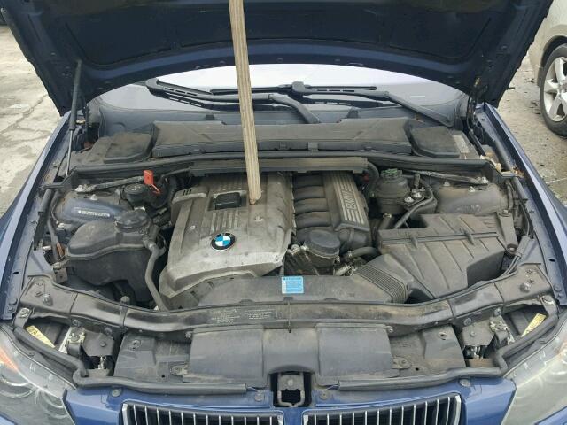 WBAVD33516KV66083 - 2006 BMW 330 XI BLUE photo 7