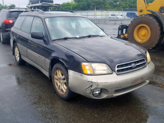 4S3BH686127609105 - 2002 SUBARU LEGACY OUT BLACK photo 1