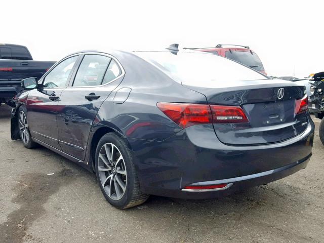 19UUB3F57FA000811 - 2015 ACURA TLX TECH GRAY photo 3