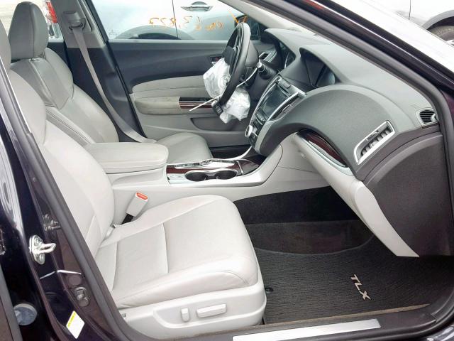 19UUB3F57FA000811 - 2015 ACURA TLX TECH GRAY photo 5