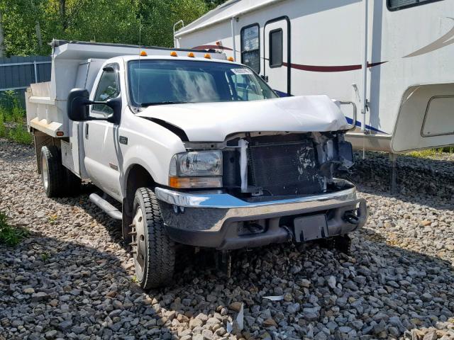 1FDAF57P14EC15183 - 2004 FORD F550 SUPER WHITE photo 1