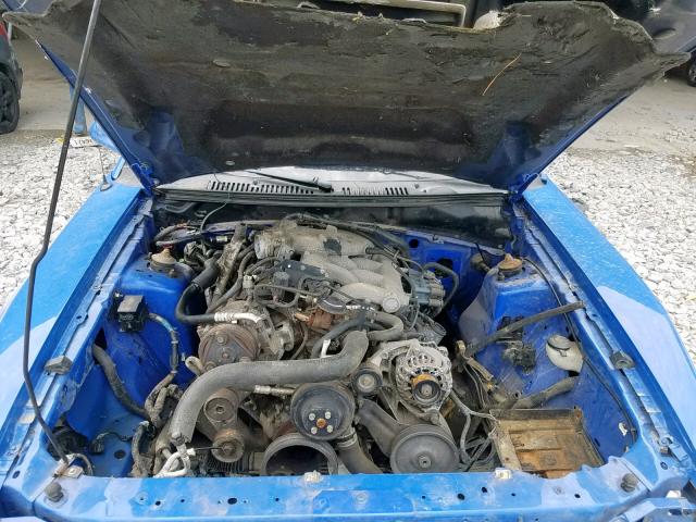 1FAFP42R13F301781 - 2003 FORD MUSTANG MA BLUE photo 7