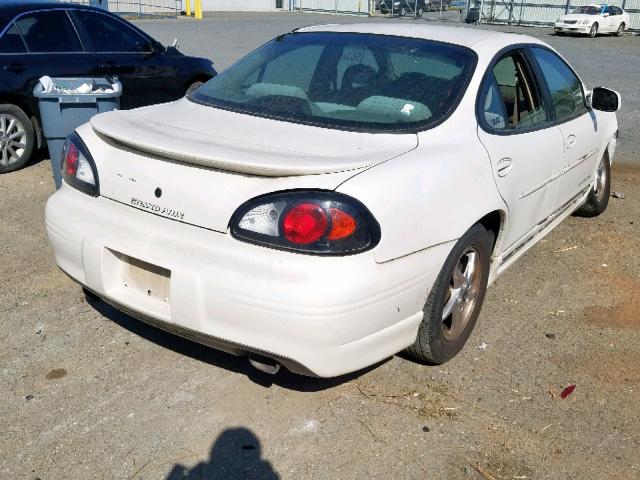 1G2WP52K52F152507 - 2002 PONTIAC GRAND PRIX WHITE photo 4
