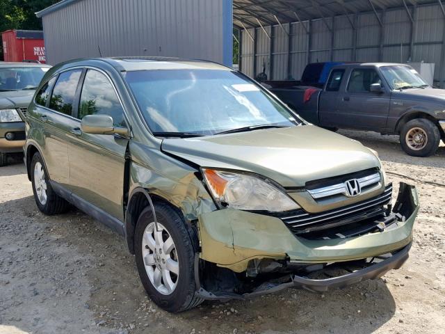 5J6RE387X8L007294 - 2008 HONDA CR-V EXL GREEN photo 1