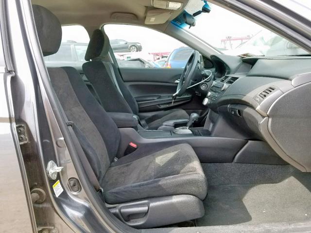 1HGCP26419A190740 - 2009 HONDA ACCORD LXP GRAY photo 5