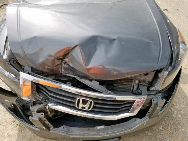 1HGCP26419A190740 - 2009 HONDA ACCORD LXP GRAY photo 7