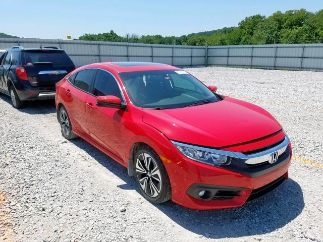 2HGFC1F70HH650404 - 2017 HONDA CIVIC EXL 红色 照片 1