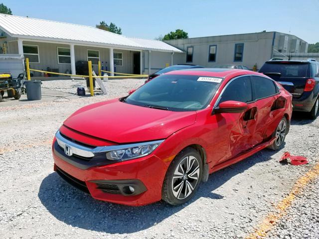 2HGFC1F70HH650404 - 2017 HONDA CIVIC EXL 红色 照片 2