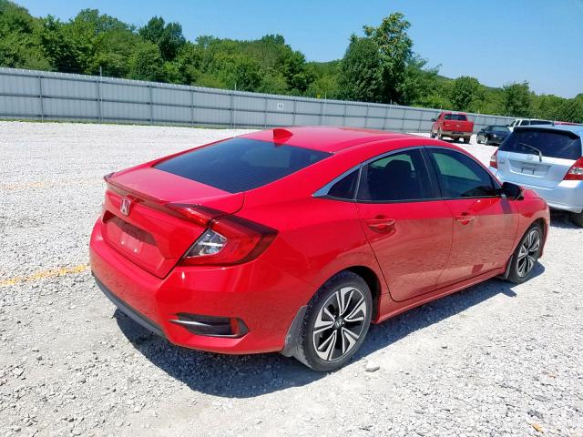 2HGFC1F70HH650404 - 2017 HONDA CIVIC EXL 红色 照片 4