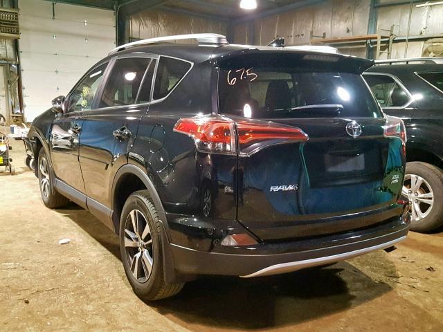 2T3RFREV7JW723159 - 2018 TOYOTA RAV4 ADVEN BLACK photo 3