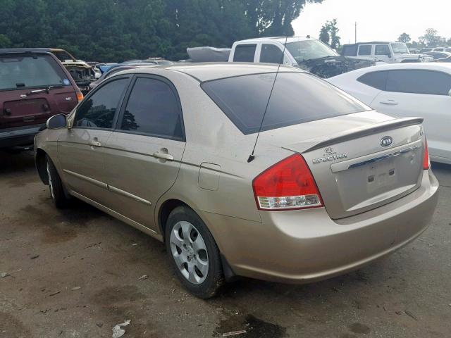 KNAFE121375409191 - 2007 KIA SPECTRA EX GOLD photo 3