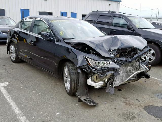 19UDE2F33JA003035 - 2018 ACURA ILX BASE W Черный фото 1