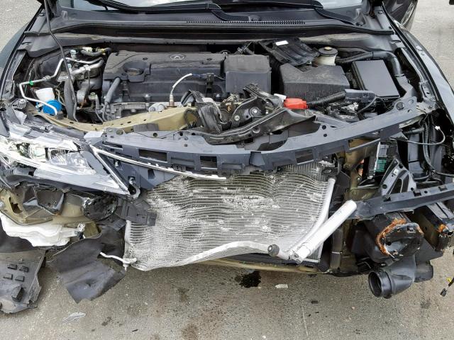 19UDE2F33JA003035 - 2018 ACURA ILX BASE W Черный фото 7