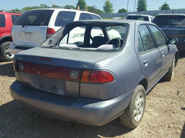 3N1AB41D5XL077700 - 1999 NISSAN SENTRA BAS BLUE photo 4