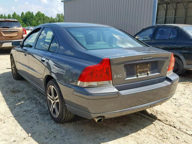 YV1RS547162547422 - 2006 VOLVO S60 T5 GRAY photo 3