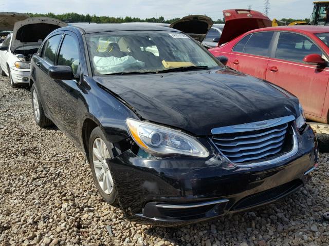 1C3CCBBG7EN114750 - 2014 CHRYSLER 200 TOURIN BLACK photo 1