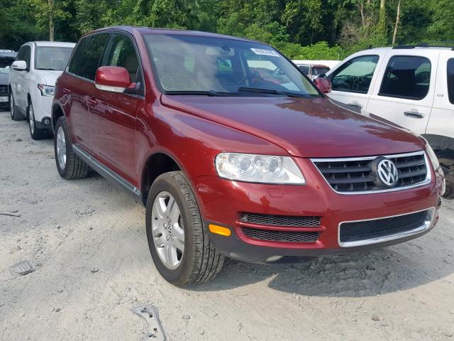 WVGZM77LX6D032486 - 2006 VOLKSWAGEN TOUAREG 4. BURGUNDY photo 1