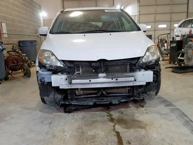 JM1CR293X60108534 - 2006 MAZDA 5 WHITE photo 9