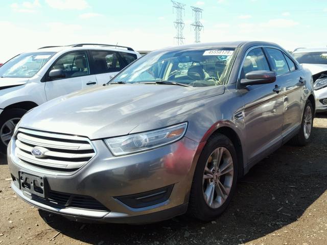 1FAHP2E83DG197757 - 2013 FORD TAURUS SEL GRAY photo 2