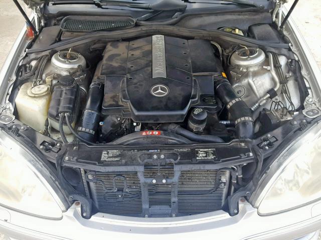 WDBNG70J36A461374 - 2006 MERCEDES-BENZ S 430 SILVER photo 7