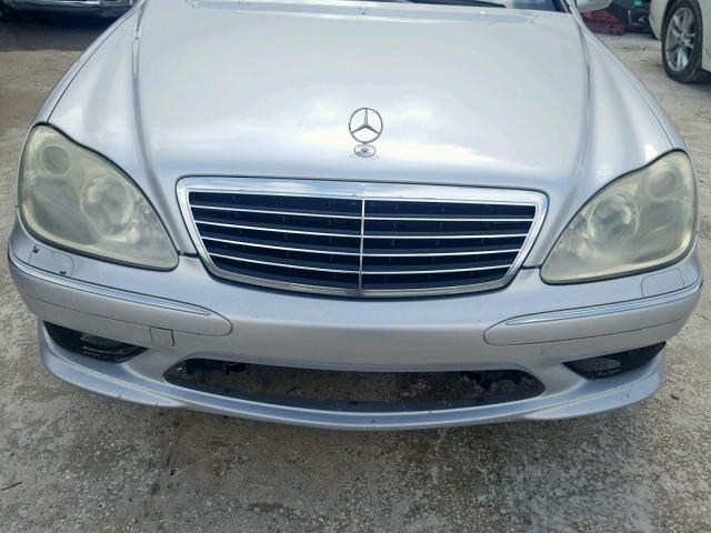 WDBNG70J36A461374 - 2006 MERCEDES-BENZ S 430 SILVER photo 9