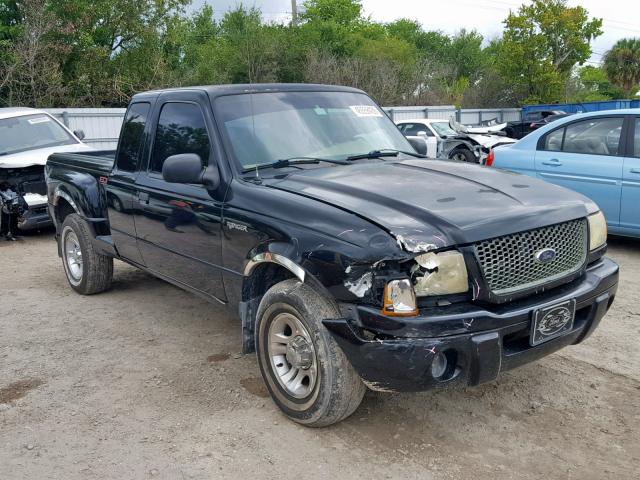 1FTYR44V23PA08327 - 2003 FORD RANGER SUP BLACK photo 1