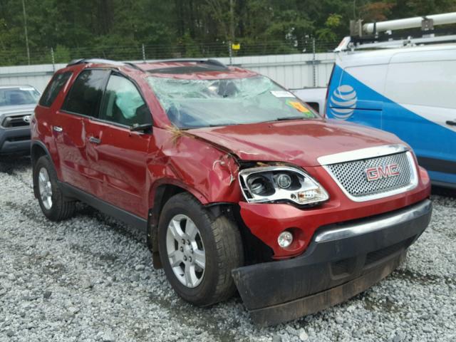 1GKKRPED6CJ309560 - 2012 GMC ACADIA SLE RED photo 1