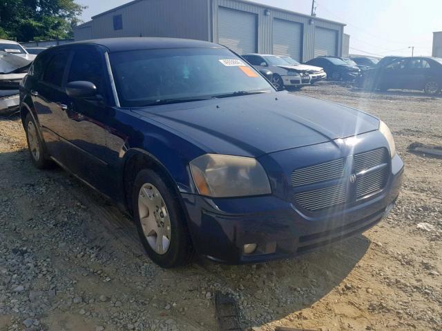 2D4FV47T26H263150 - 2006 DODGE MAGNUM SE BLUE photo 1