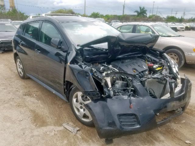 5Y2SL678X9Z434692 - 2009 PONTIAC VIBE BLACK photo 1