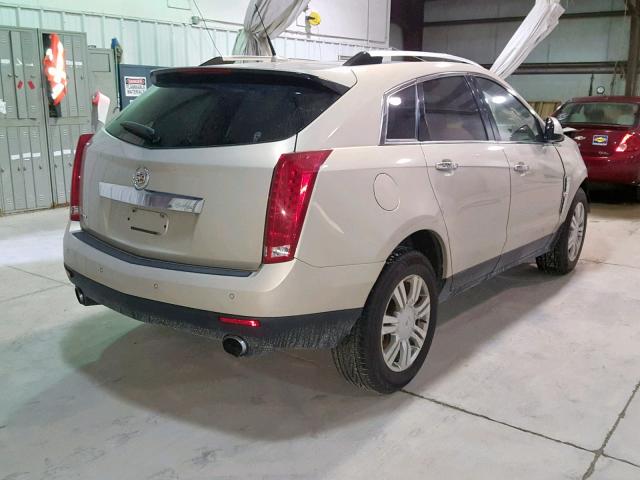 3GYFNAEY8AS608322 - 2010 CADILLAC SRX LUXURY GOLD photo 4