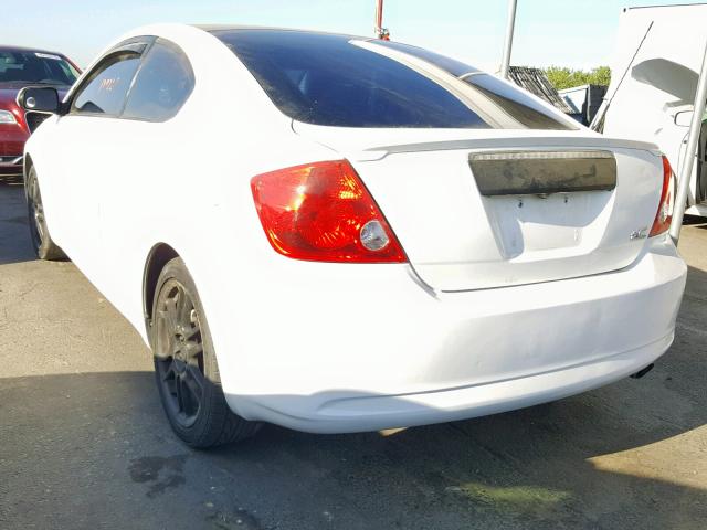 JTKDE177360128309 - 2006 TOYOTA SCION TC თეთრი ფოტო 3