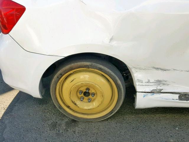 JTKDE177360128309 - 2006 TOYOTA SCION TC თეთრი ფოტო 9