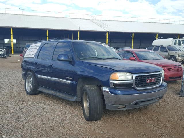 1GKEK13T1YJ110688 - 2000 GMC YUKON BLUE photo 1