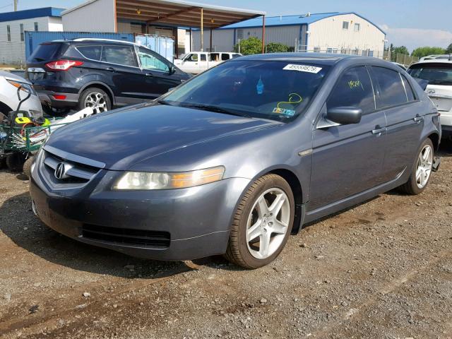 19UUA66276A050554 - 2006 ACURA 3.2TL GRAY photo 2