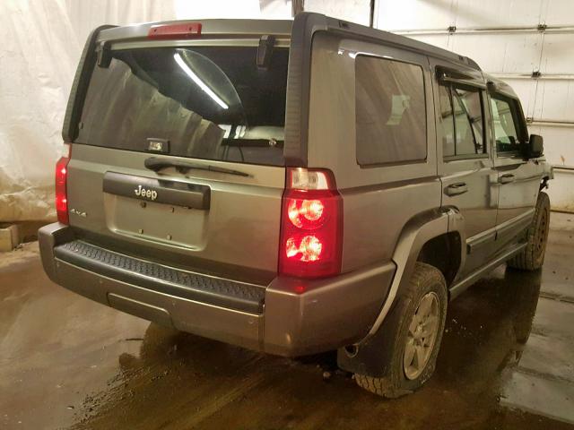 1J8HG48K28C167118 - 2008 JEEP COMMANDER 灰色 照片 4