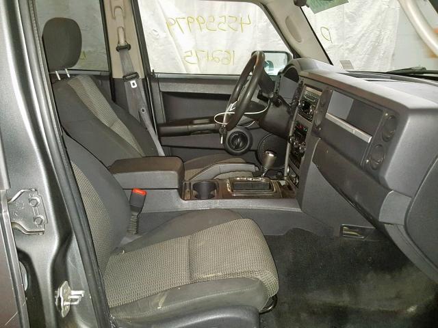 1J8HG48K28C167118 - 2008 JEEP COMMANDER 灰色 照片 5