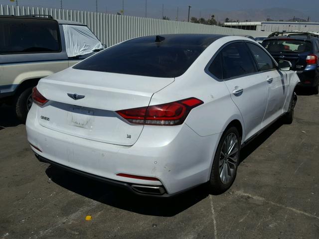 KMHGN4JE8FU095373 - 2015 HYUNDAI GENESIS 3. WHITE photo 4