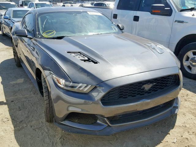 1FA6P8CF9G5237920 - 2016 FORD MUSTANG GT GRAY photo 1