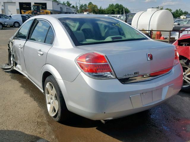 1G8ZS57B89F178197 - 2009 SATURN AURA XE SILVER photo 3