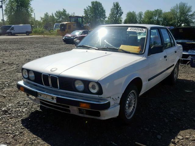 WBAAD2308KED23959 - 1989 BMW 325 I AUTO WHITE photo 2