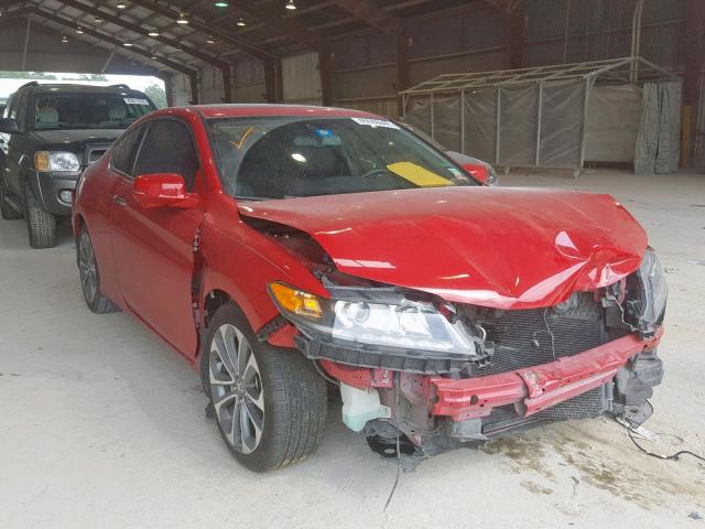 1HGCT2B85FA007629 - 2015 HONDA ACCORD EXL RED photo 1