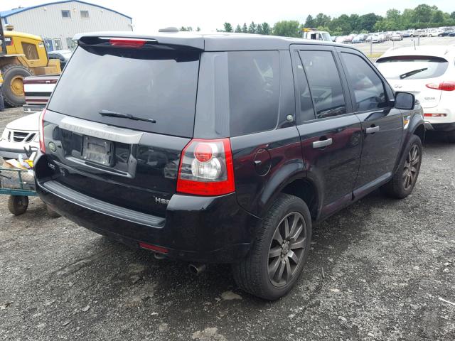 SALFT24N18H064279 - 2008 LAND ROVER LR2 HSE TE BLACK photo 4