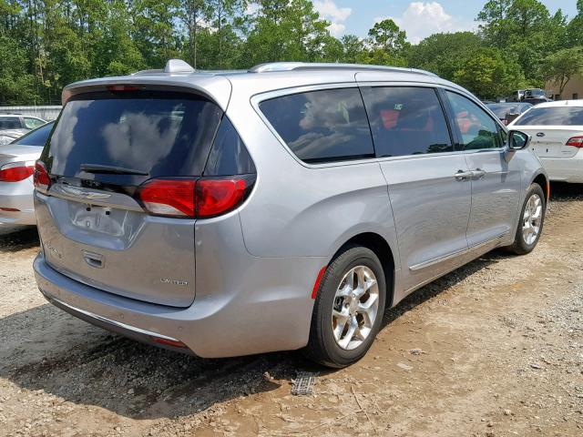 2C4RC1GG0JR272479 - 2018 CHRYSLER PACIFICA L SILVER photo 4